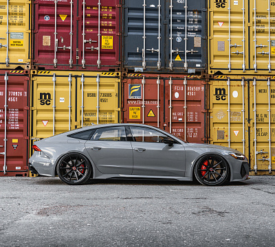 Фото дисков Vossen HF-3 на Audi A/RS 7 (4K)
