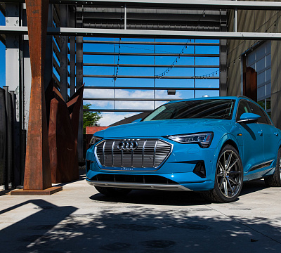 Фото дисков Vossen HF-3 на Audi E-tron