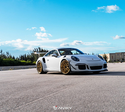 Фото дисков Anrky RS1 на Porsche 911 VII