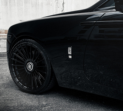 Фото дисков Vossen HF-8 на Rolls-Royce Wraith
