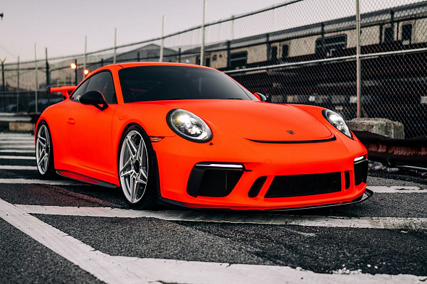 Фото дисков Anrky S1-X3 Сатиновый лак на Porsche 911 VII