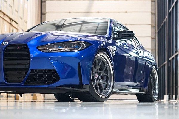 Фото дисков HRE 521 Сатиновый графит на BMW 4/M4 (G22/G82)