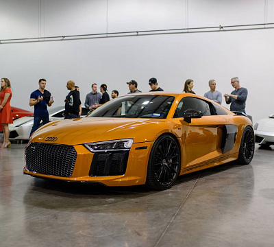 Фото дисков HRE P103 на Audi R8 (4S)