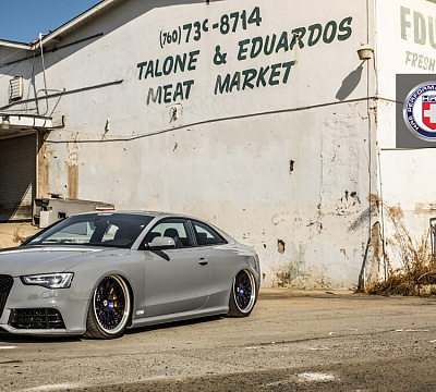 Фото дисков HRE 300 на Audi A/S/RS 5 (8T)