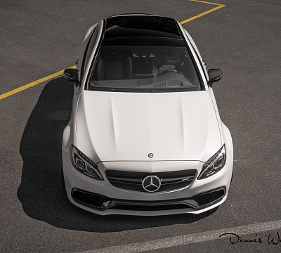 Фото дисков Vossen HF-2 на Mercedes-Benz C-Class (W205)