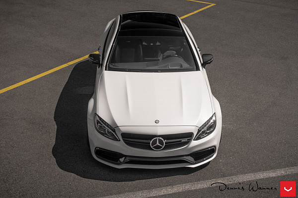 Фото дисков Vossen HF-2 Сатиновое темное золото на Mercedes-Benz C-Class (W205)