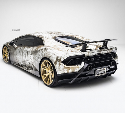Фото дисков Strasse Wheels SM5RT Deep Concave Monoblock на Lamborghini Huracan