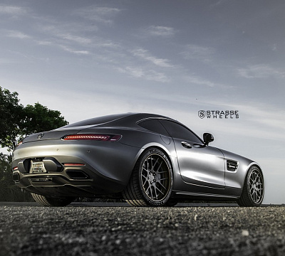 Фото дисков Strasse Wheels SM7 Deep Concave FS на Mercedes-Benz AMG GT I