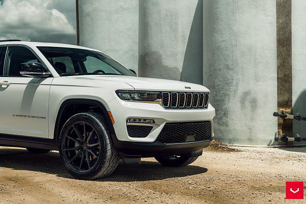 Фото дисков Vossen HF-3 Черный глянец на Jeep Grand Cherokee V
