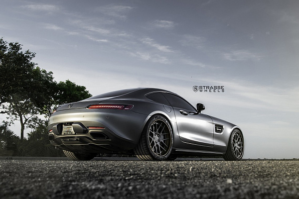Фото дисков Strasse Wheels SM7 Deep Concave FS Другой цвет на Mercedes-Benz AMG GT I