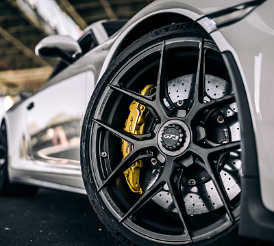 Фото дисков Vossen S21-01 на Porsche 911 VII