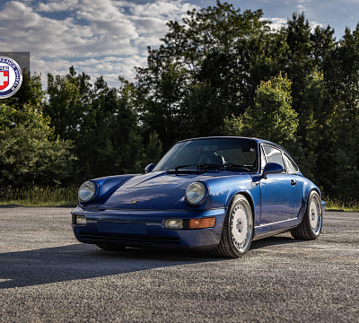 Фото дисков HRE 935 на Porsche 911 III