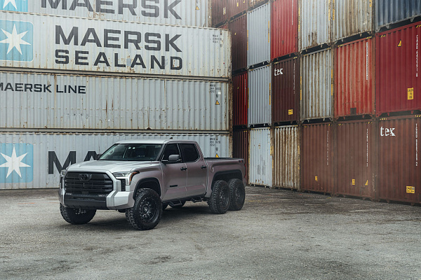 Фото дисков Black Rhino LEGION Черный матовый на Toyota Tundra III
