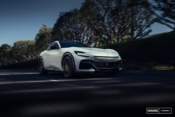 Фото дисков NOVITEC NF11 Черный глянец на Ferrari Purosangue