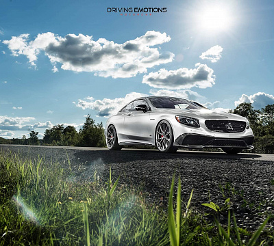 Фото дисков HRE P204 на Mercedes-Benz S-Class (W222, C217)