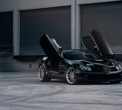 Фото дисков Anrky AN18 на Mercedes-Benz SLR McLaren