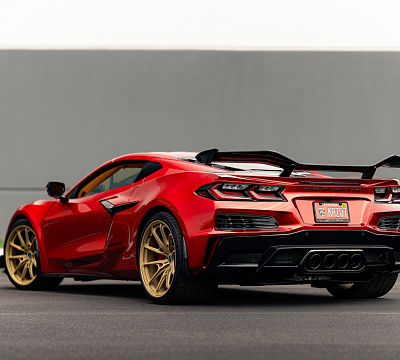 Фото дисков Brixton Forged PF11 R / RS на Chevrolet Corvette C8