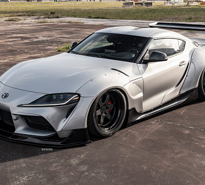 Фото дисков Strasse Wheels S6 Competition на Toyota Supra A90