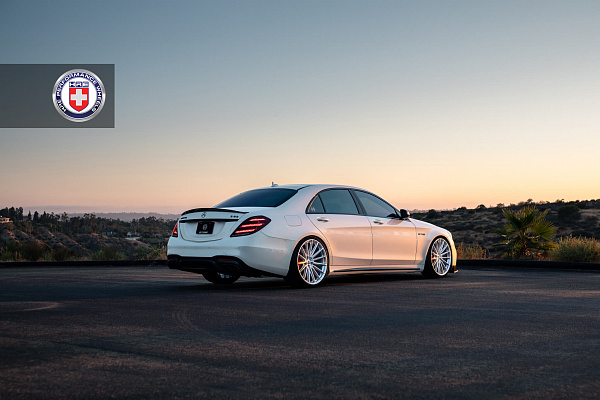 Фото дисков HRE P103SC Глянцевый лак на Mercedes-Benz S-Class (W222, C217)
