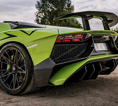 Фото дисков Vossen M-X6 на Lamborghini Aventador