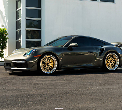 Фото дисков HRE 540C на Porsche 911 VIII