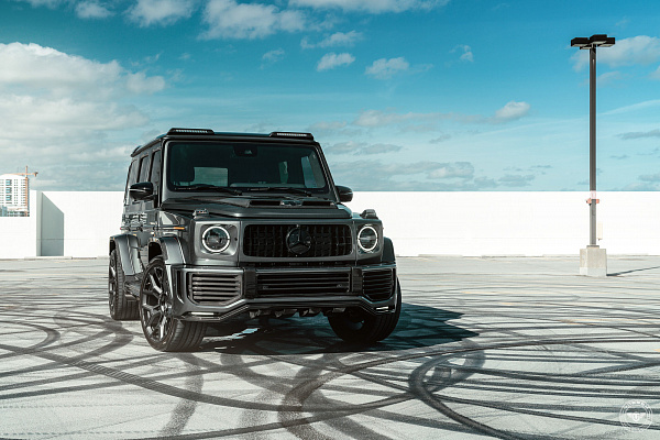 Фото дисков Vossen UV-4 Черный матовый на Mercedes-Benz G-Class III