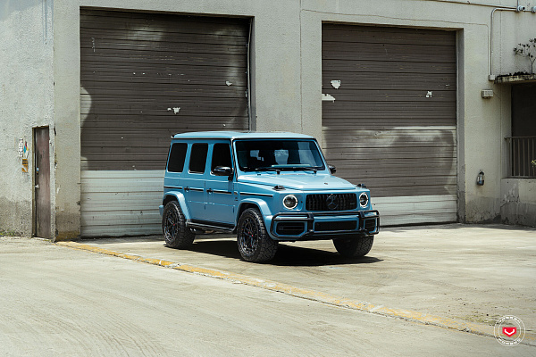 Фото дисков Vossen LC3-03T Черный глянец на Mercedes-Benz G-Class III