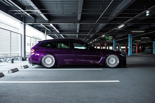 Фото дисков HRE 501 Белый глянец на BMW 3/M3 (G2x/G80)