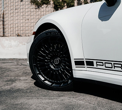 Фото дисков Brixton Forged TR20 AERO1 на Porsche 911 VIII