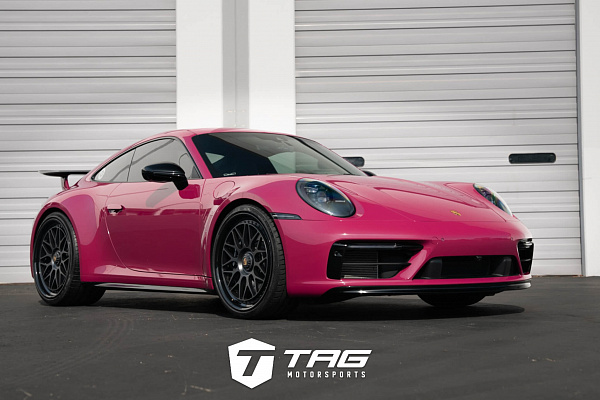 Фото дисков HRE 300 Черный сатин на Porsche 911 VIII