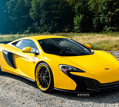 Фото дисков Strasse Wheels SV1 Deep Concave FS на McLaren 650S