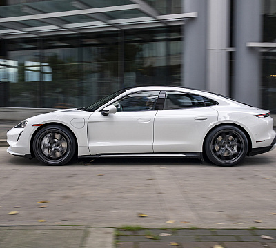 Фото дисков Vossen HF-5 на Porsche Taycan I