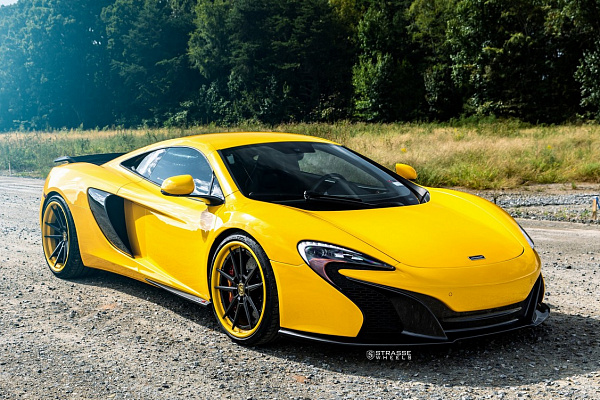 Фото дисков Strasse Wheels SV1 Deep Concave FS Другой цвет на McLaren 650S