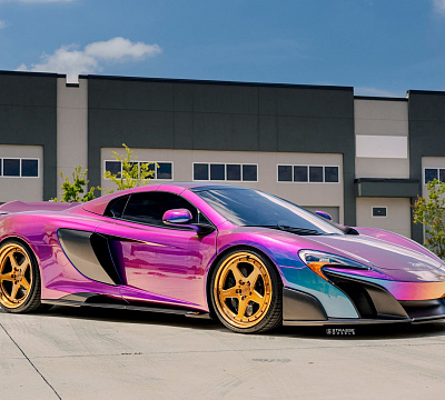 Фото дисков Strasse Wheels SV5 Deep Concave Duoblock на McLaren 650S
