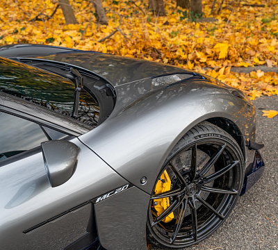Фото дисков AL13 R10 на Maserati MC20