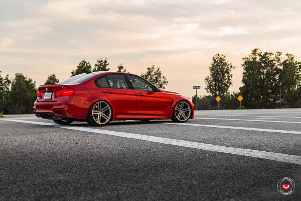 Фото дисков Vossen CG-203 Сатиновый лак на BMW 3/M3 (F3x/F80)