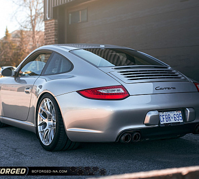 Фото дисков BC Forged KL12 на Porsche 911 VI