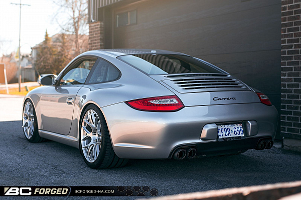 Фото дисков BC Forged KL12 Глянцевый лак на Porsche 911 VI