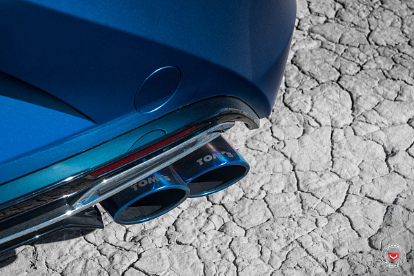 Фото дисков Vossen CG-205T Белый глянец на Lexus LC 500