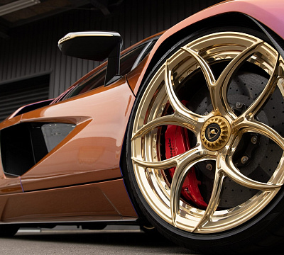 Фото дисков Anrky S2-X0 на Lamborghini Countach