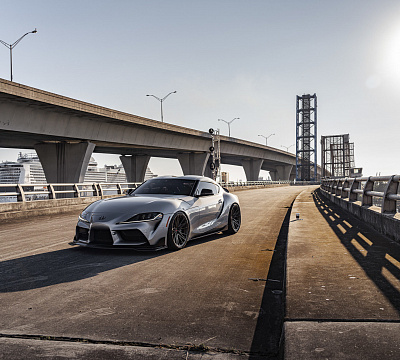 Фото дисков Vossen M-X6 на Toyota Supra A90
