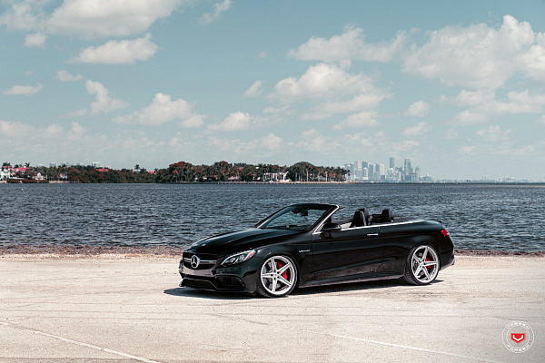 Фото дисков Vossen M-X5 Сатиновый лак на Mercedes-Benz C-Class (W205)
