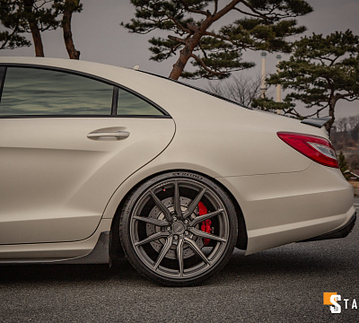 Фото дисков Vossen HF-3 на Mercedes-Benz CLS (C218)