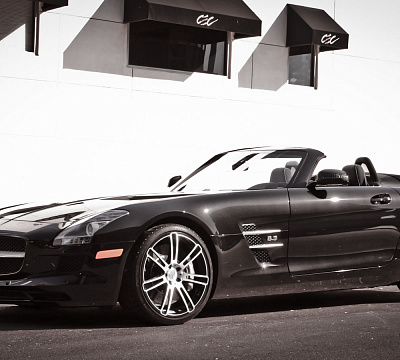 Фото дисков CEC C883 на Mercedes-Benz SLS AMG