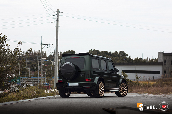 Фото дисков Vossen UV-3 Глянцевое темное золото на Mercedes-Benz G-Class III