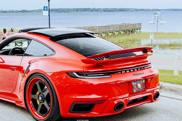 Фото дисков Strasse Wheels S5 Track Другой цвет на Porsche 911 VIII