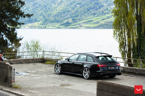 Фото дисков Vossen CV3 Серебро на Audi A/RS 6 (C7)