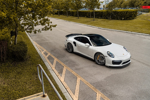 Фото дисков Anrky AN30 Сатиновый графит на Porsche 911 VII