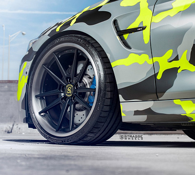 Фото дисков Strasse Wheels SV1 Deep Concave FS на BMW 4/M4 (F32/F82)