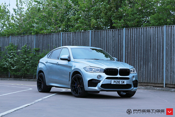 Фото дисков Vossen HF-3 Черный сатин на BMW X6/X6 M (F16/F86)